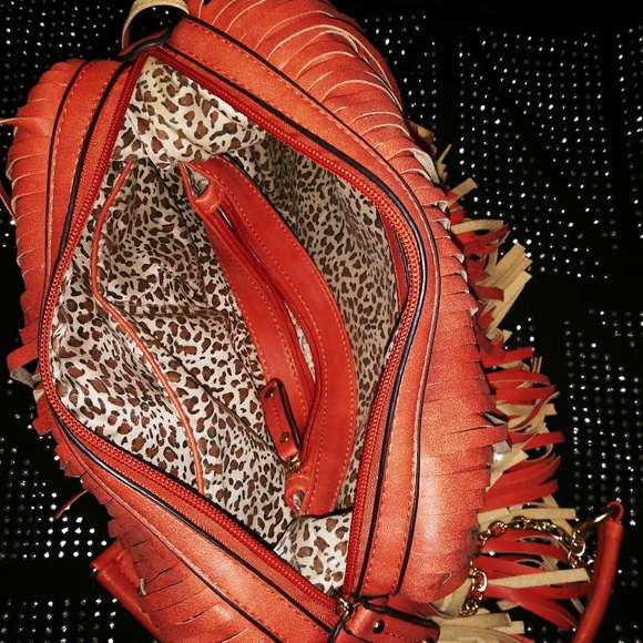 Spring Orange Fringe - Picture 2 of 6